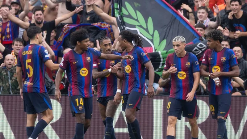 Barcelona, 5 golle güldü