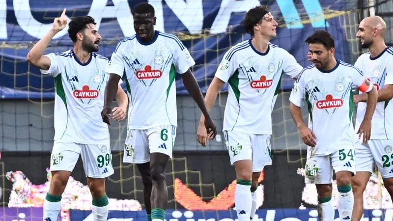 Rizespor deplasmanda galip