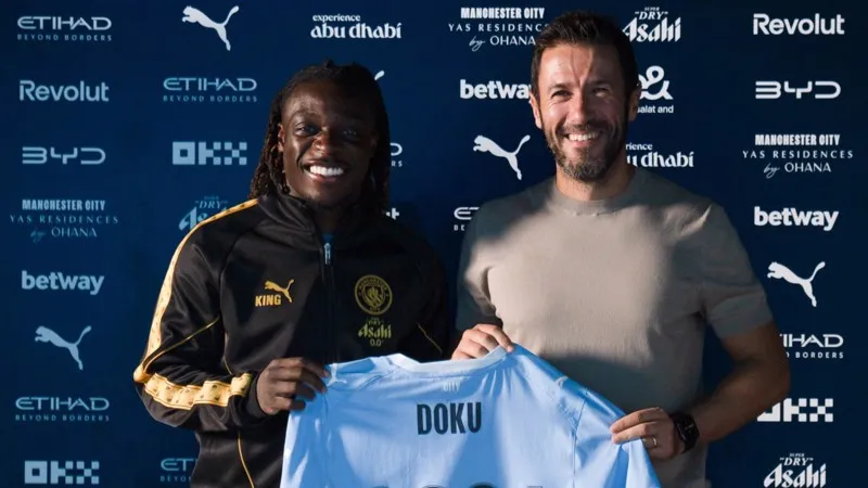 Jeremy Doku'nun sözleşmesi uzatıldı