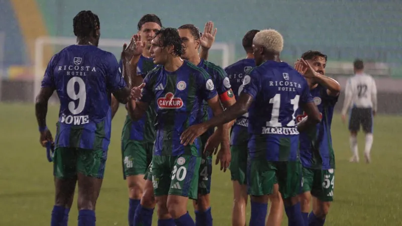 Rizespor, Pyramids'i mağlup etti