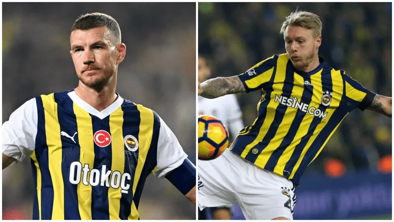 F.Bahçe ve Roma forması giyenler