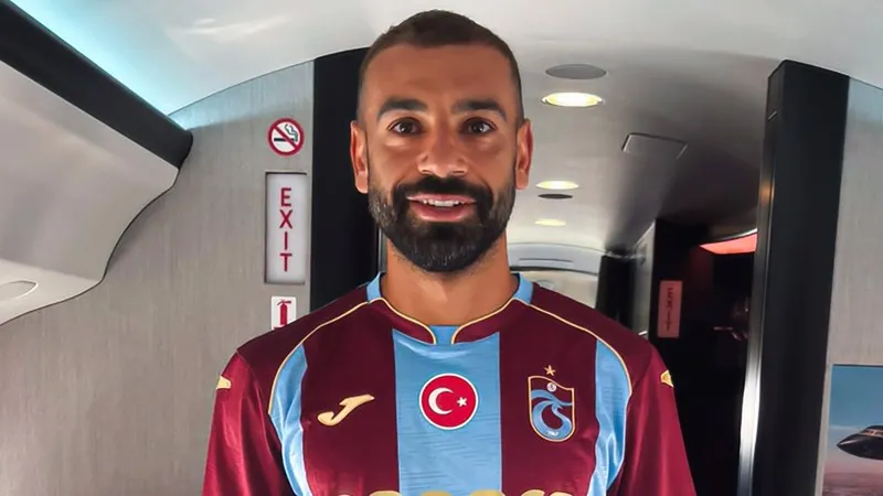 Salah, Trabzonspor formasını giydi