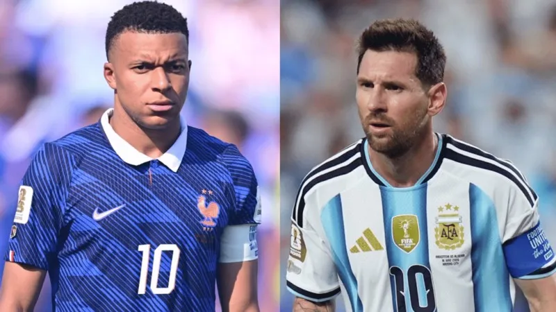 Kylian Mbappe ile Lionel Messi kıyasıya yarışta