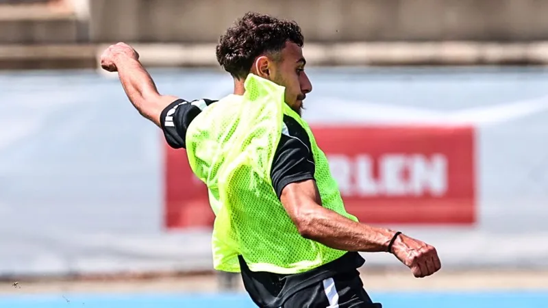 İlhan Fakılı, takımla ilk kez çalıştı