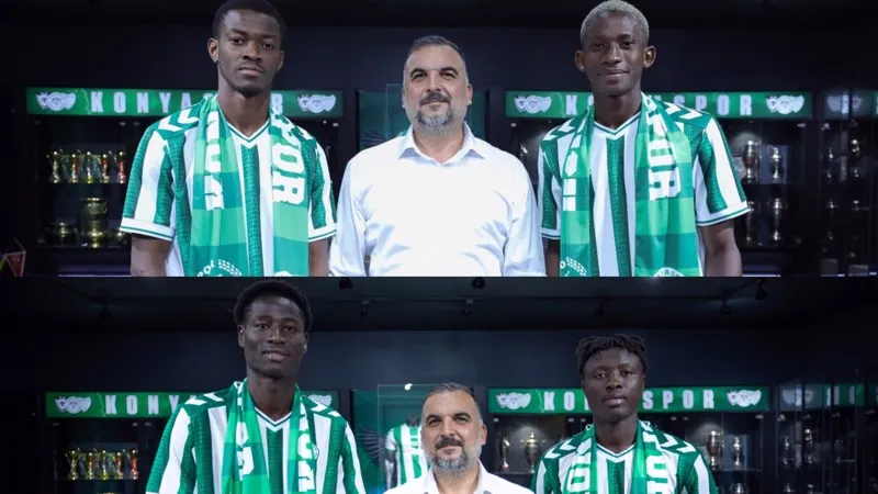 Konyaspor 4 futbolcuyu kadrosuna kattı